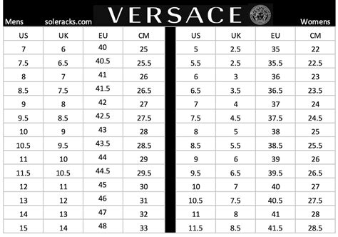 versace size chart women's|versace underwear size chart.